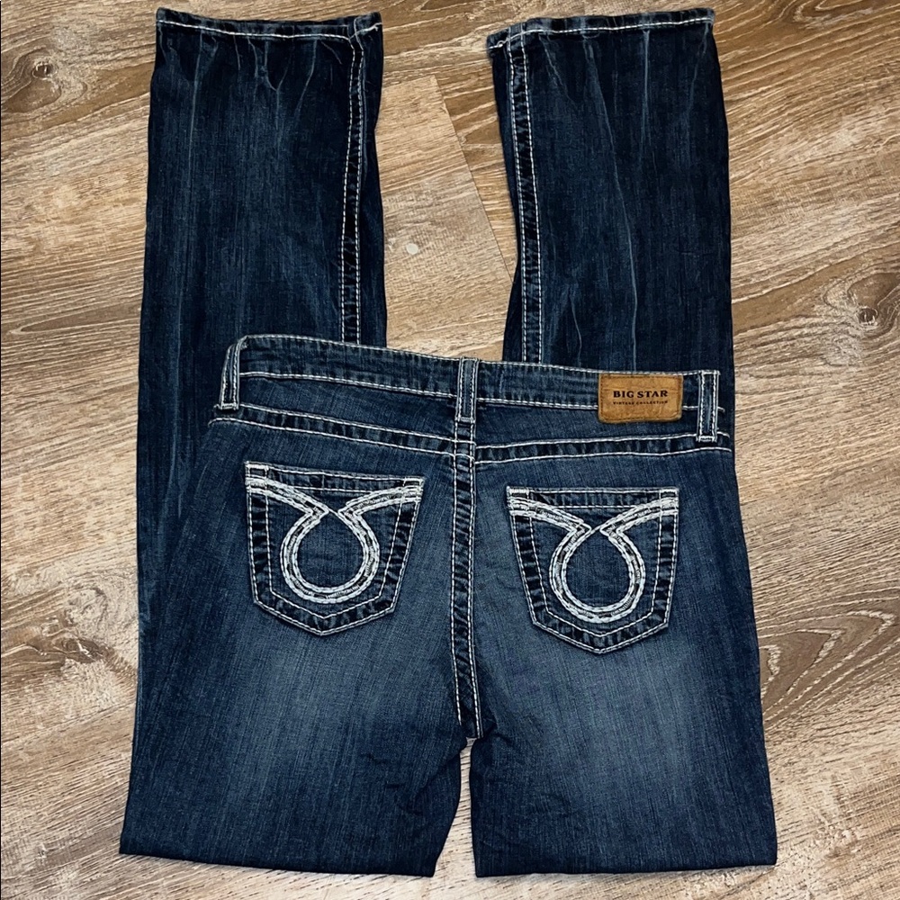 Big Star Women's Dark Blue Boot Cut Jeans